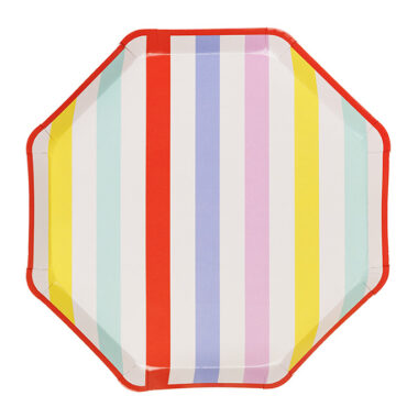 Tanjiri Pastelne linije 24cm - 6 kom