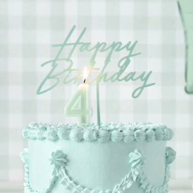 Toper za tortu - Happy Birthday
